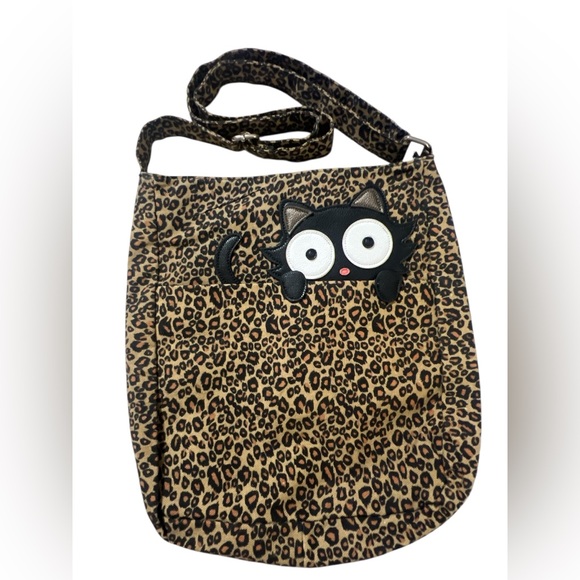 Peeping Kitty Crossbody Bag - Sleepyville Critters - Picture 1 of 3